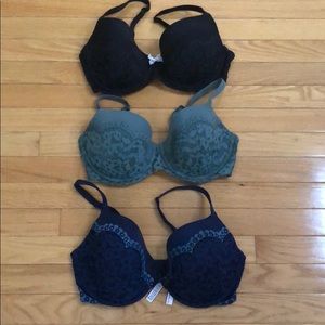 3 Victoria’s Secret Bras- Excellent Condition